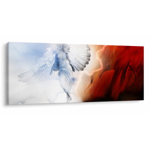 Schilderij - Goed en kwaad (V023274V12050)