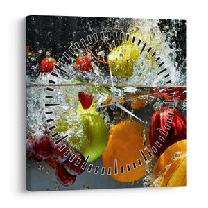 Schilderij - Fruit (met klok) (V023290V3030C)