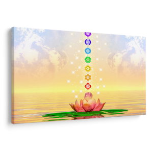 Schilderij - Chakra´s