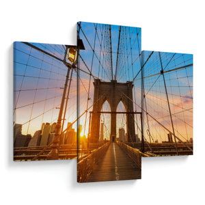 Obraz - Brooklynský most, Manhattan, New York