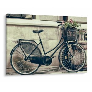 Obraz - Vintage kolo s květinami (V023413V10070)