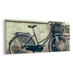 Obraz - Vintage kolo s květinami (V023413V200100)
