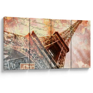 Tablou - Turnul Eiffel în stil vintage (V023451V16080)