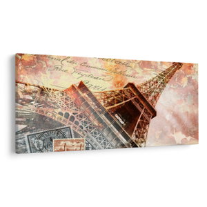 Tablou - Turnul Eiffel în stil vintage (V023451V200100)