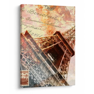 Tablou - Turnul Eiffel în stil vintage (V023451V5070)