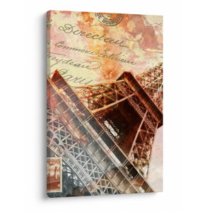 Tablou - Turnul Eiffel în stil vintage (V023451V6090)