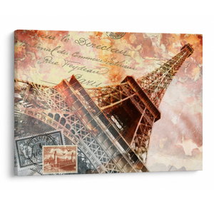 Tablou - Turnul Eiffel în stil vintage (V023451V7050)