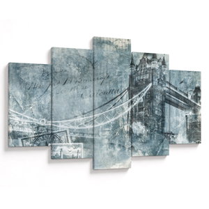 Tablou - Tower Bridge în tonuri reci (V023452V150105)