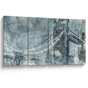 Tablou - Tower Bridge în tonuri reci (V023452V16080)