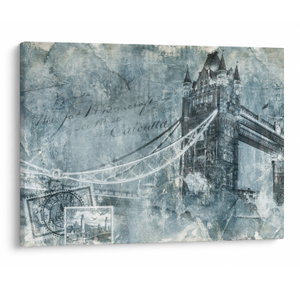 Tablou - Tower Bridge în tonuri reci (V023452V7050)