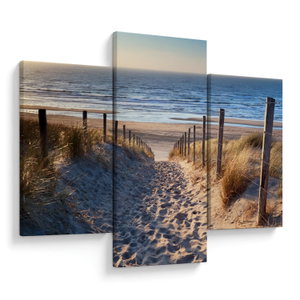 Kép - Út az északi-tengeri strandra, Hollandia