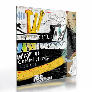 Skleněný obraz - Graffiti (V023473V4040GD)