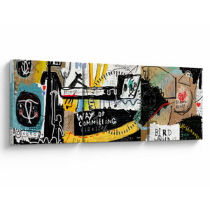 Obraz - Graffiti (s hodinami) (V023473V9030C)