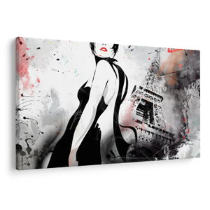 Obraz - Lady a Eiffelova věž (V023510V150100)