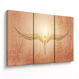 Schilderij - Engelachtige abstractie (V023518V120803PCS)