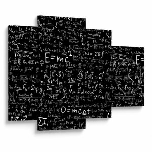 Tablou - Matematică (cu ceas) (V023536V11075C)