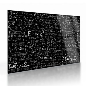 Tablou pe sticlă - Matematică (V023536V7050GD)