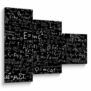 Tablou - Matematică (cu ceas) (V023536V9070C)