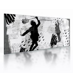 Tablou pe sticlă - Artă stradală - zarvă (V023537V10050GD)