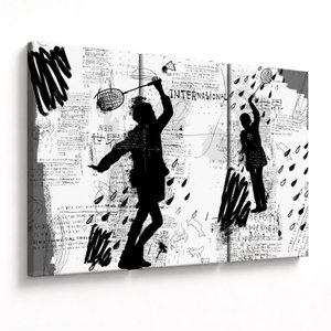 Tablou - Artă stradală - zarvă (V023537V120803PCS)