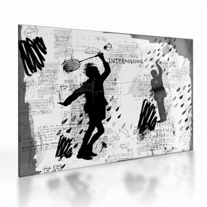 Tablou pe sticlă - Artă stradală - zarvă (V023537V7050GD)