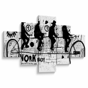 Obraz - Týmová práce, jízda na kole (V023556V12570)