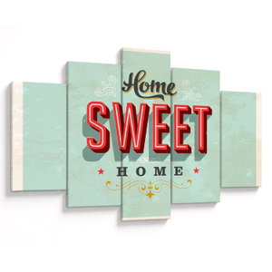 Obraz - Home sweet home