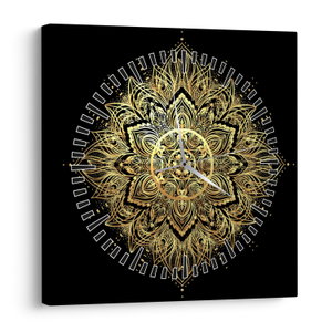 Obraz - Mandala bohatství (s hodinami) (V023627V3030C)