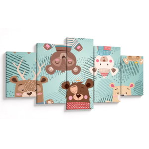 Obraz - Veselí medvídci (V023660V150805PCS)