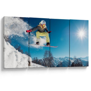 Obraz - Snowboardista