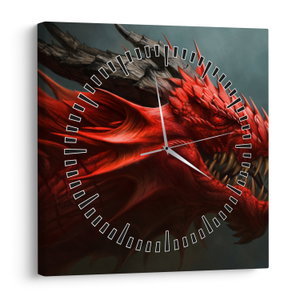 Obraz - Drak (s hodinami) (V023960V3030C)