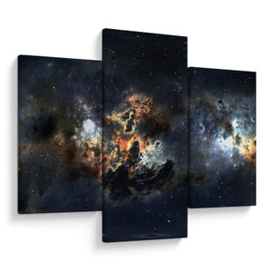 Schilderij - Het heelal met nevel (V024143V90603PCS)