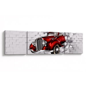 Obraz - Červené auto (V024145V17050)