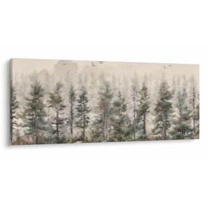 Obraz - Borovicový les I., aquarel (V024153V12050)