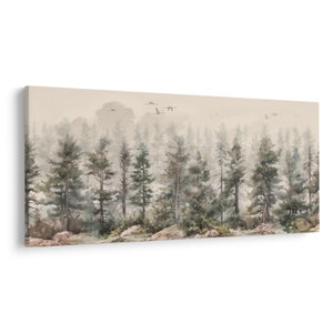 Obraz - Borovicový les I., aquarel (V024153V250125)