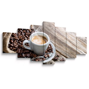 Schilderij - Espresso