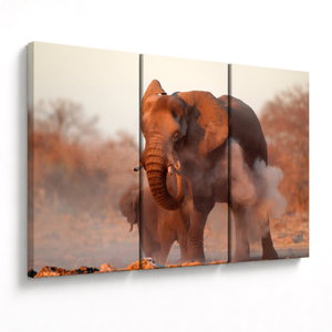 Schilderij - Grote Afrikaanse Olifant