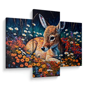 Obraz - Malované srně (V024358V90603PCS)