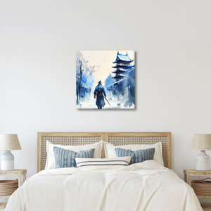 Obraz - Samuraj, aquarel (4)