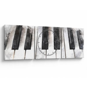 Obraz - Piano, aquarel (s hodinami) (V024400V9030C)