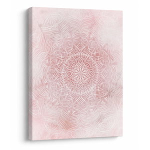Obraz - Růžová mandala (V024416V3040)