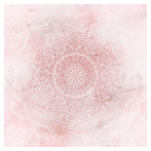 Obraz - Růžová mandala (6)