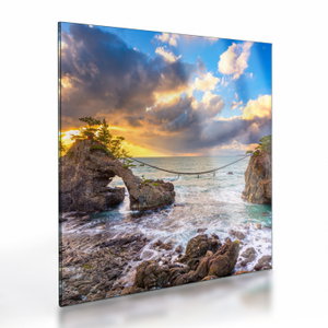 Glasschilderij - Hatago Iwa (V024443V4040GD)