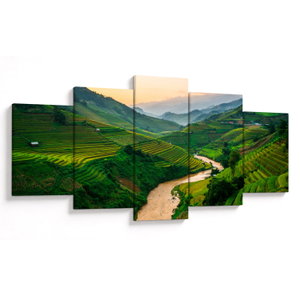 Obraz - Rýžové terasy II. (V024453V150805PCS)