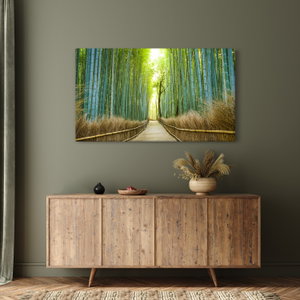 Schilderij - Bamboebos (2)