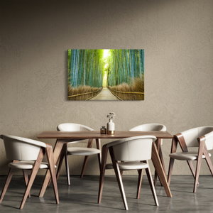 Schilderij - Bamboebos (4)