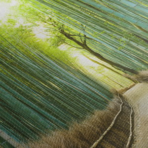 Schilderij - Bamboebos (5)