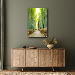 Schilderij - Bamboebos (2)