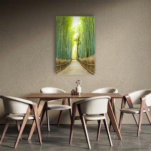Schilderij - Bamboebos (4)