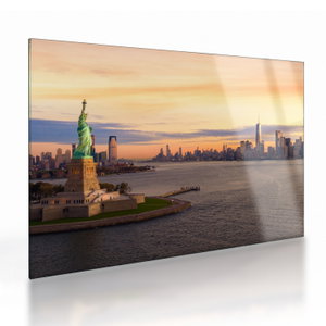 Glasschilderij - New York (V024603V7050GD)